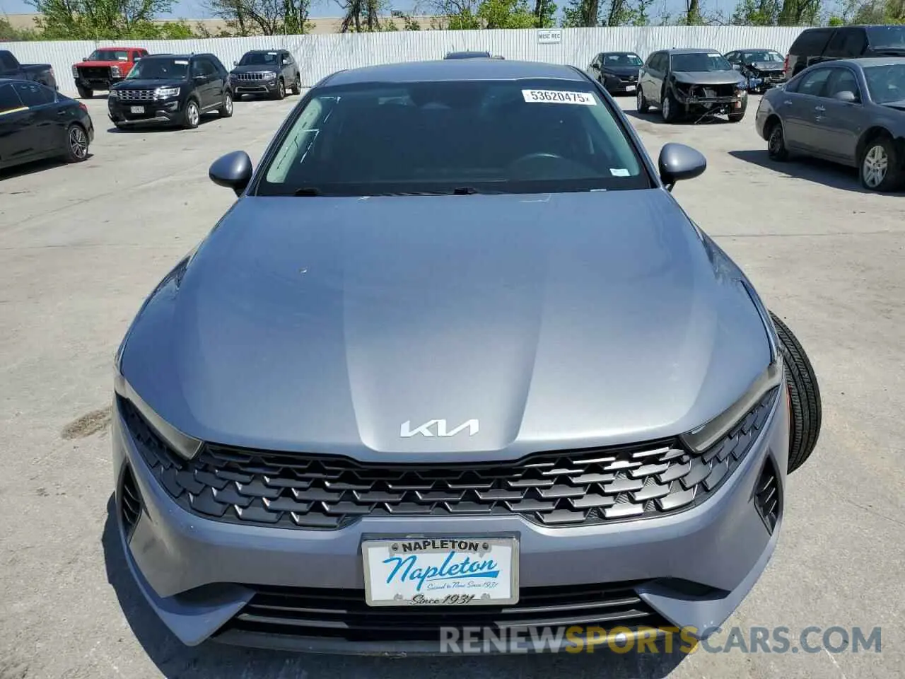 5 fotografías del automóvil dañado 5XXG14J23NG113207 KIA K5 2022