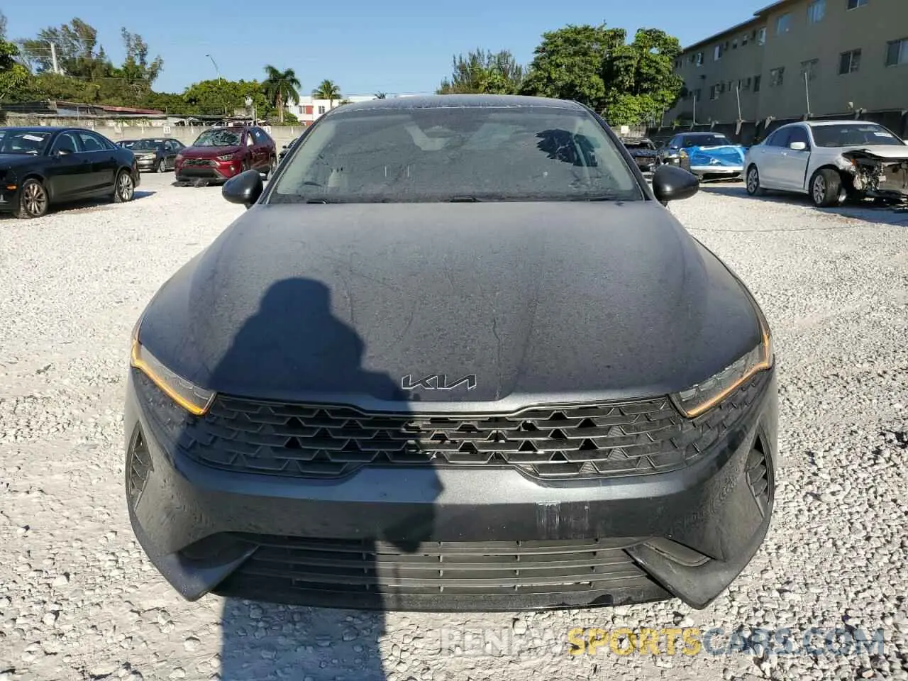 5 fotografías del automóvil dañado 5XXG14J23NG117130 KIA K5 2022