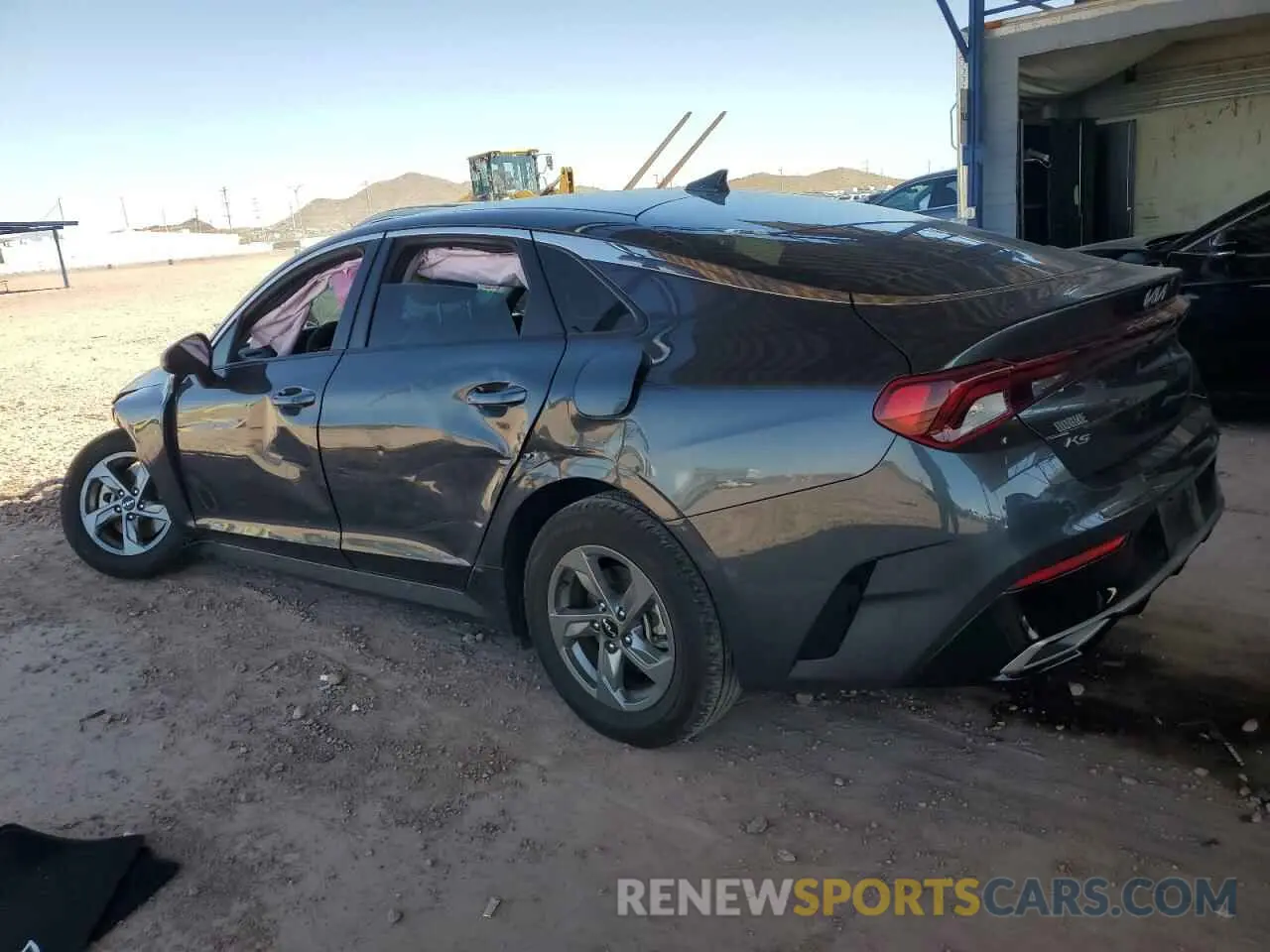 2 fotografías del automóvil dañado 5XXG14J23NG122862 KIA K5 2022