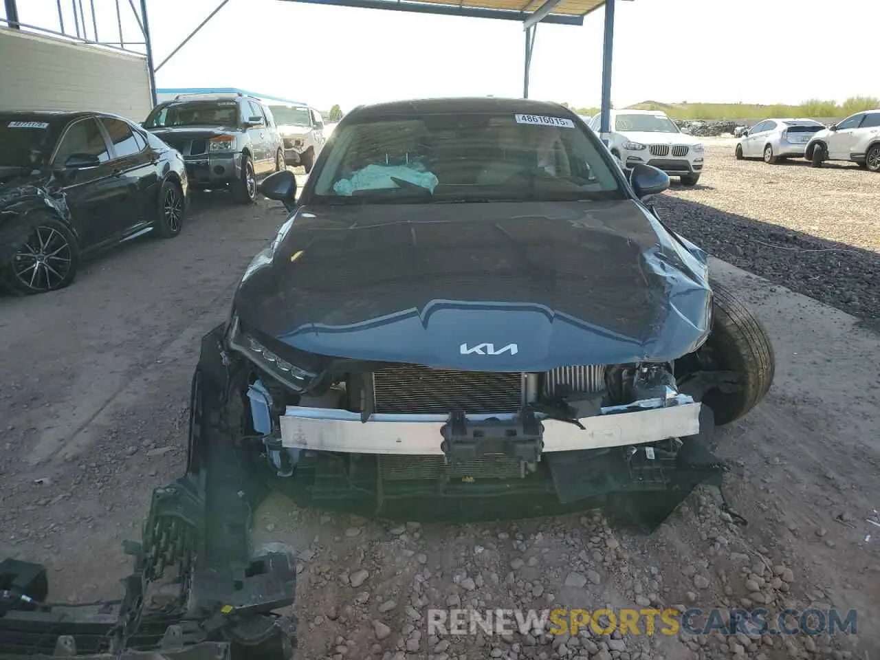 5 fotografías del automóvil dañado 5XXG14J23NG122862 KIA K5 2022