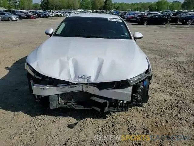 11 fotografías del automóvil dañado 5XXG14J23NG144568 KIA K5 2022