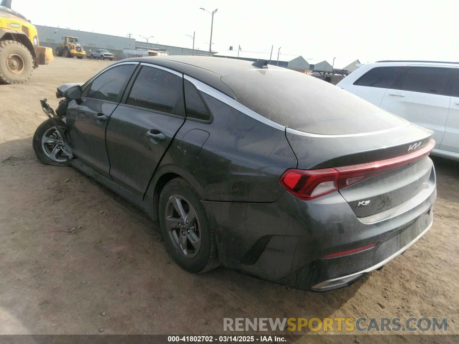 3 fotografías del automóvil dañado 5XXG14J24NG107450 KIA K5 2022