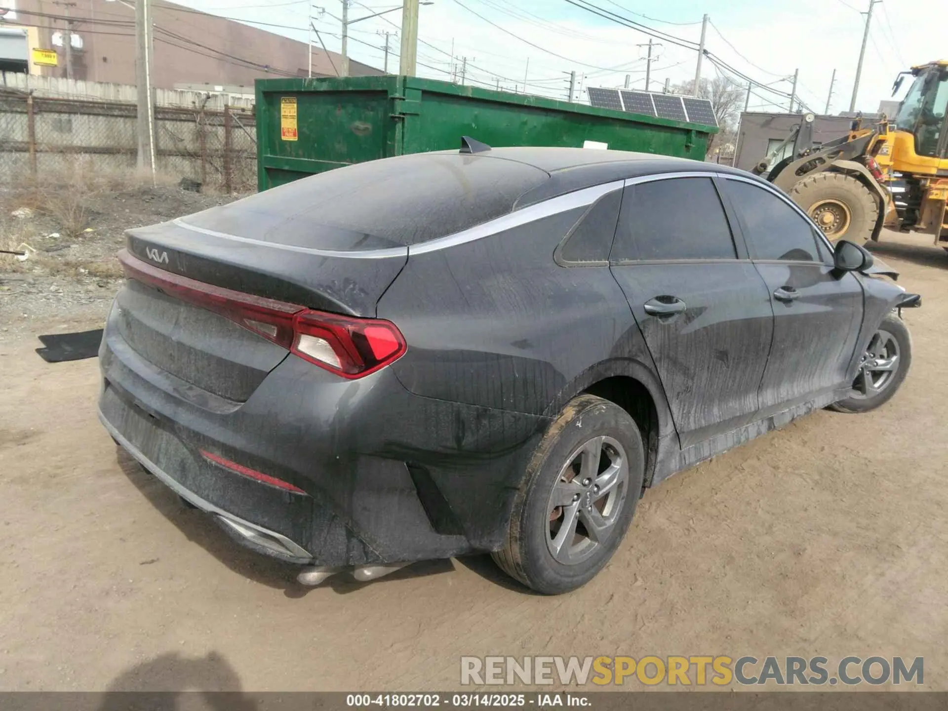 4 fotografías del automóvil dañado 5XXG14J24NG107450 KIA K5 2022