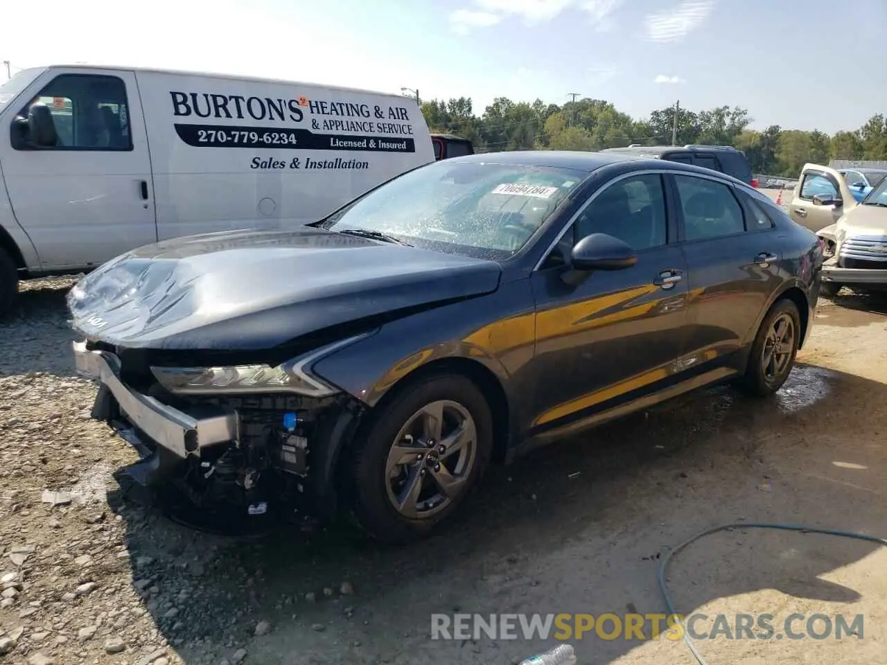 1 fotografías del automóvil dañado 5XXG14J24NG126256 KIA K5 2022