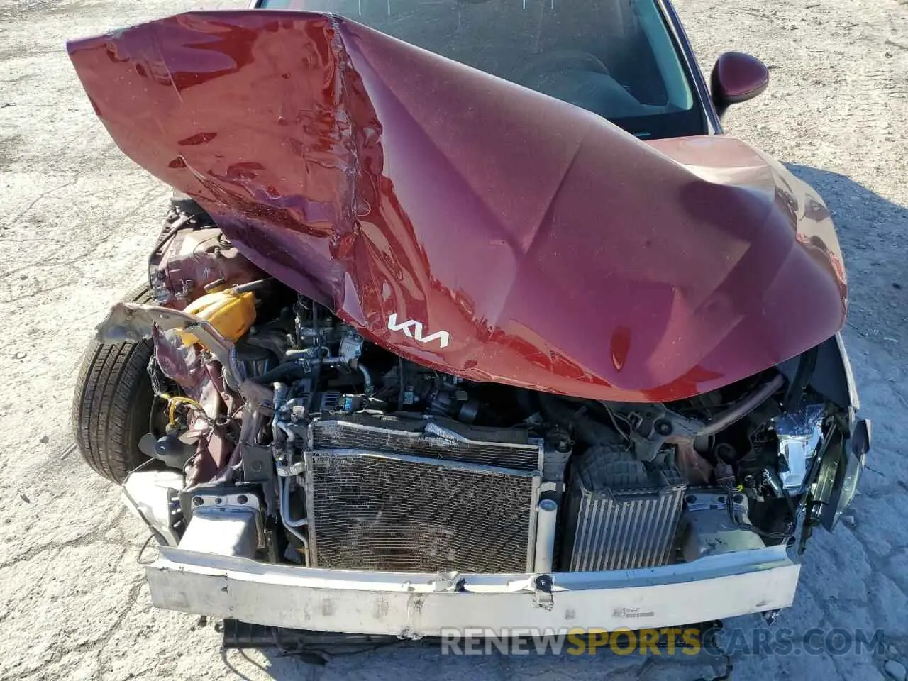 11 fotografías del automóvil dañado 5XXG14J24NG136060 KIA K5 2022