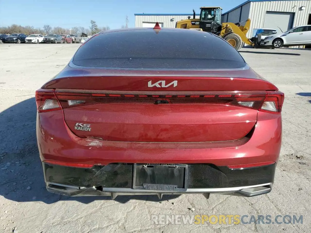 6 fotografías del automóvil dañado 5XXG14J24NG136060 KIA K5 2022