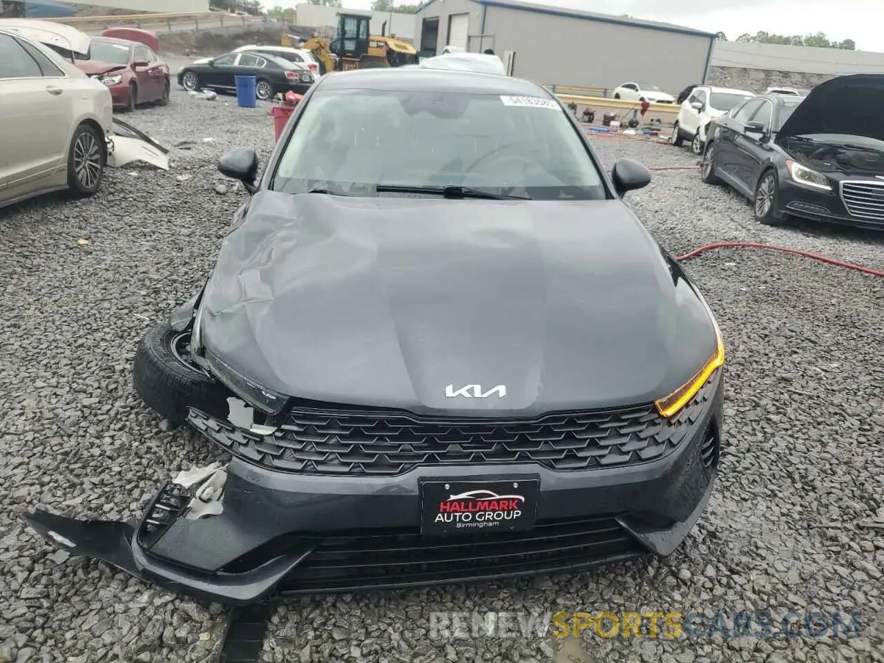 5 fotografías del automóvil dañado 5XXG14J24NG144465 KIA K5 2022