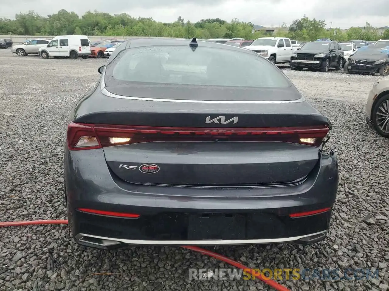 6 fotografías del automóvil dañado 5XXG14J24NG144465 KIA K5 2022