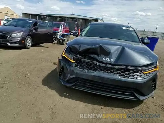 11 fotografías del automóvil dañado 5XXG14J25NG128503 KIA K5 2022