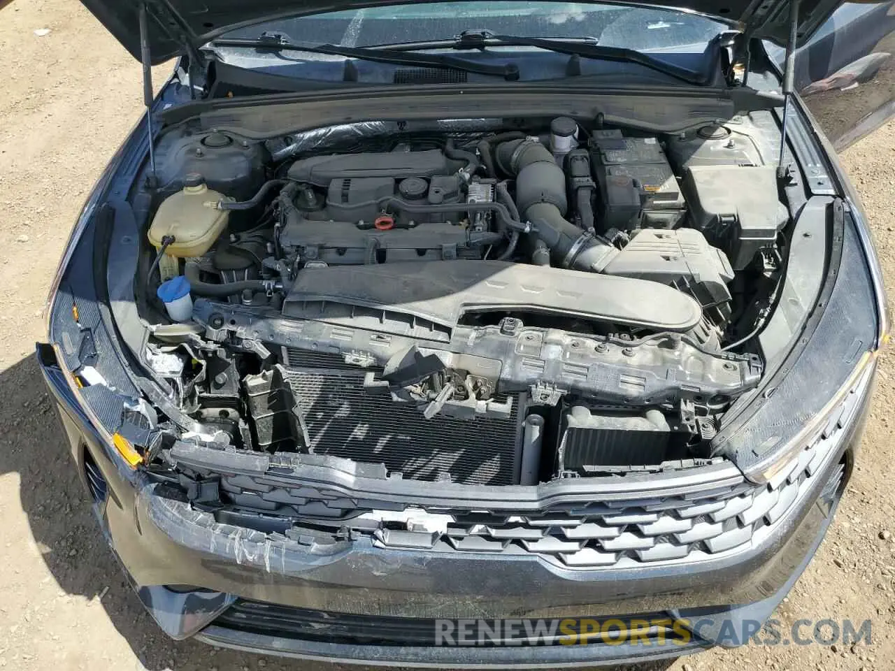 12 fotografías del automóvil dañado 5XXG14J25NG128503 KIA K5 2022