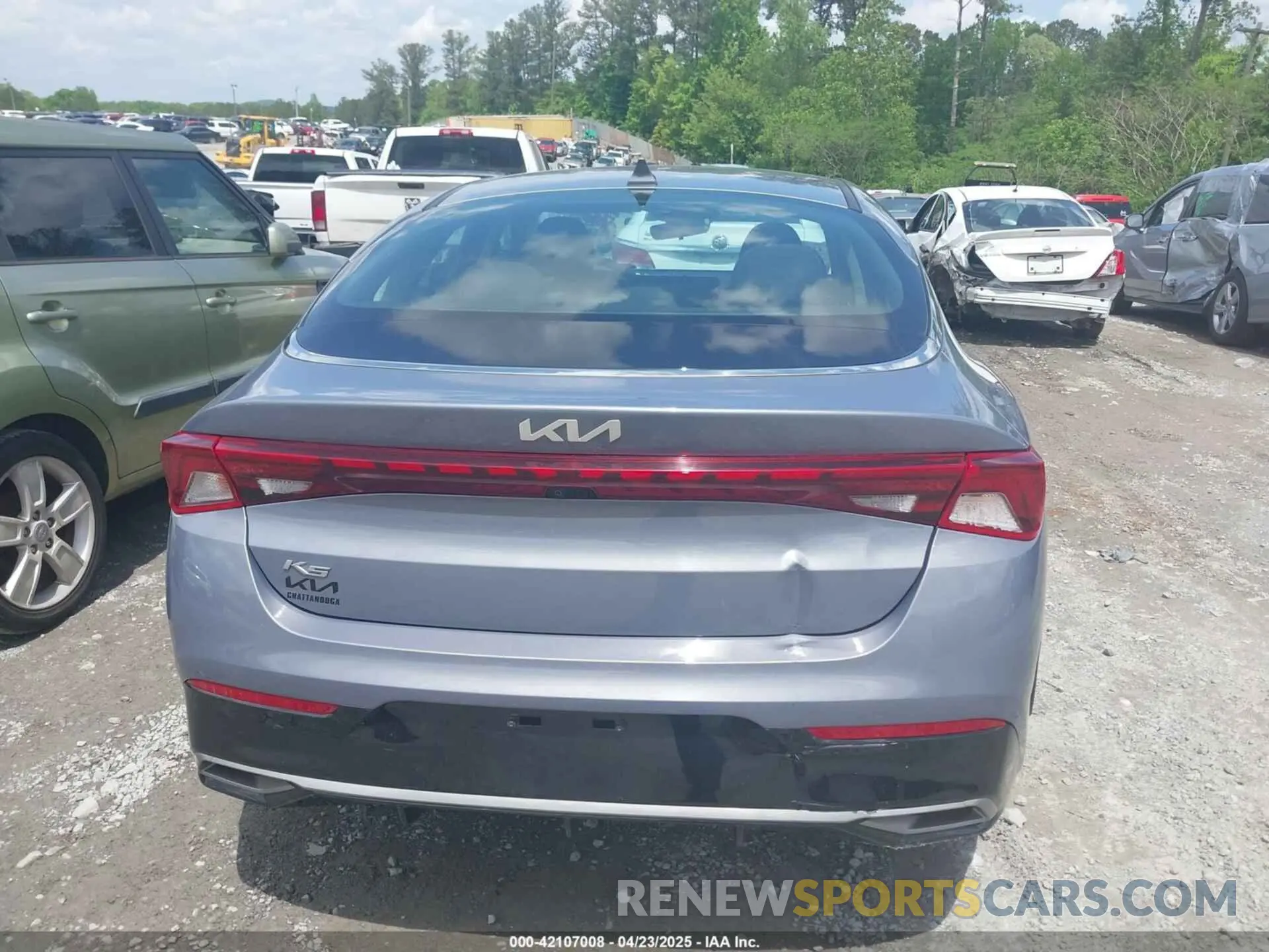 16 fotografías del automóvil dañado 5XXG14J25NG130168 KIA K5 2022