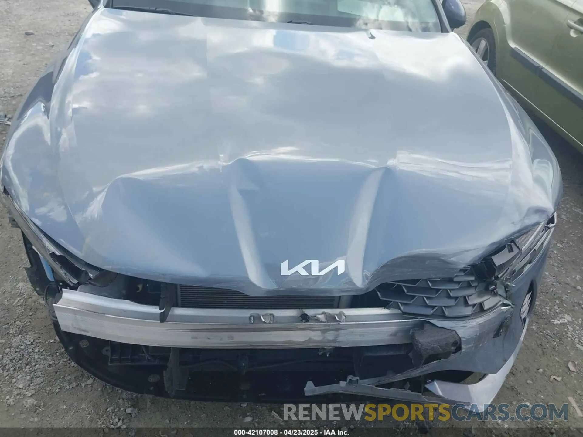 6 fotografías del automóvil dañado 5XXG14J25NG130168 KIA K5 2022