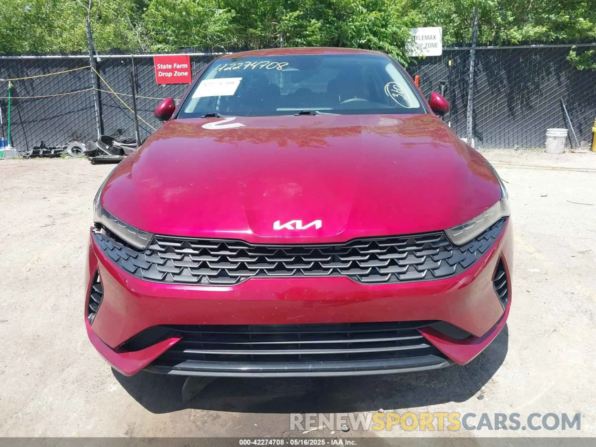 13 fotografías del automóvil dañado 5XXG14J25NG143020 KIA K5 2022