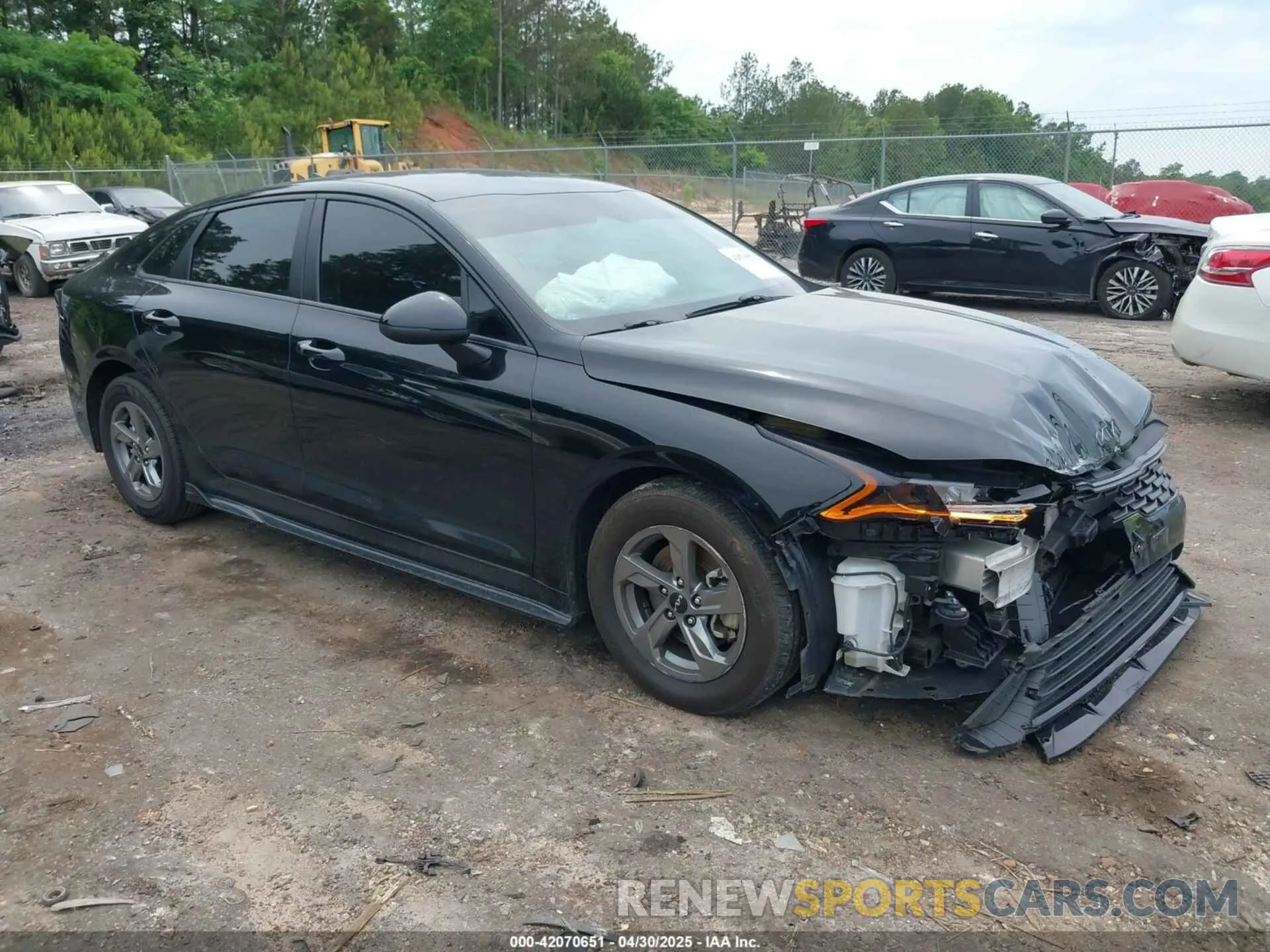 1 fotografías del automóvil dañado 5XXG14J25NG146189 KIA K5 2022