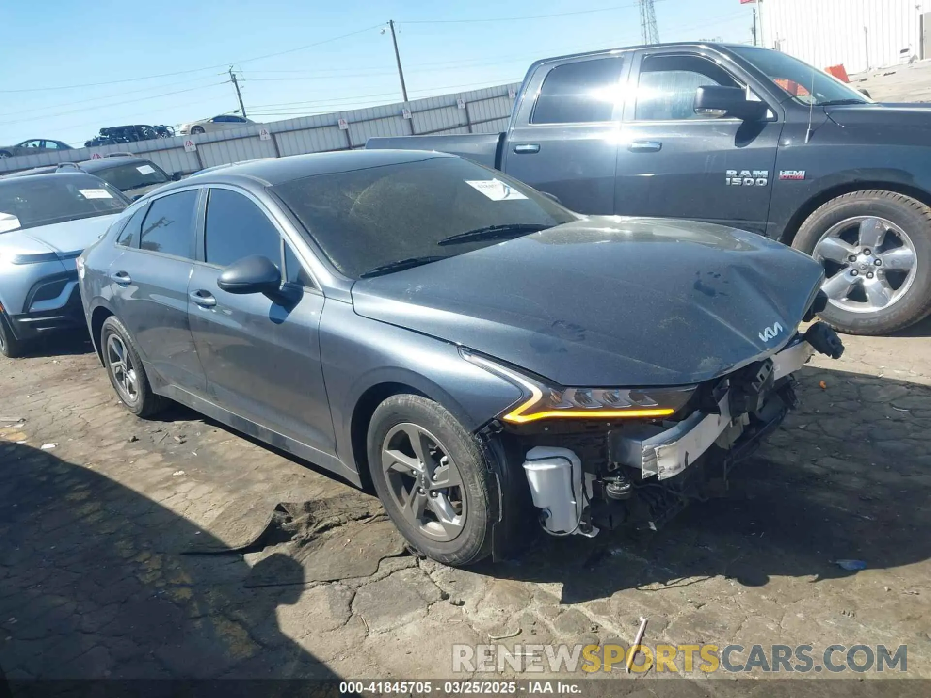 1 fotografías del automóvil dañado 5XXG14J26NG119907 KIA K5 2022