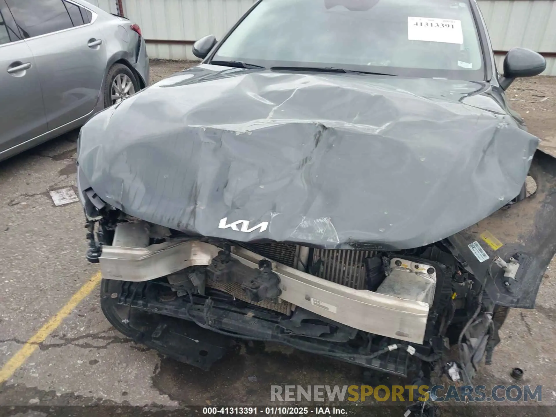 12 fotografías del automóvil dañado 5XXG14J26NG143978 KIA K5 2022