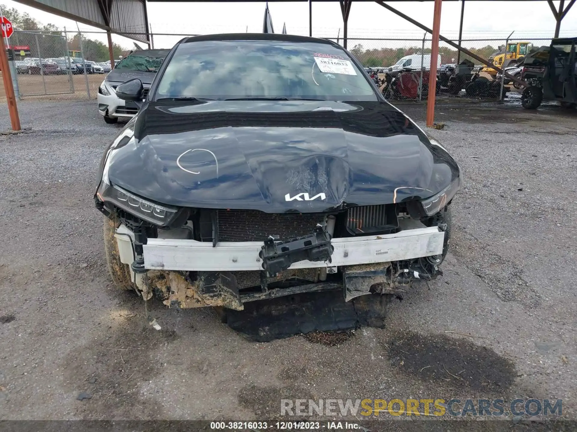 6 fotografías del automóvil dañado 5XXG14J27NG096055 KIA K5 2022
