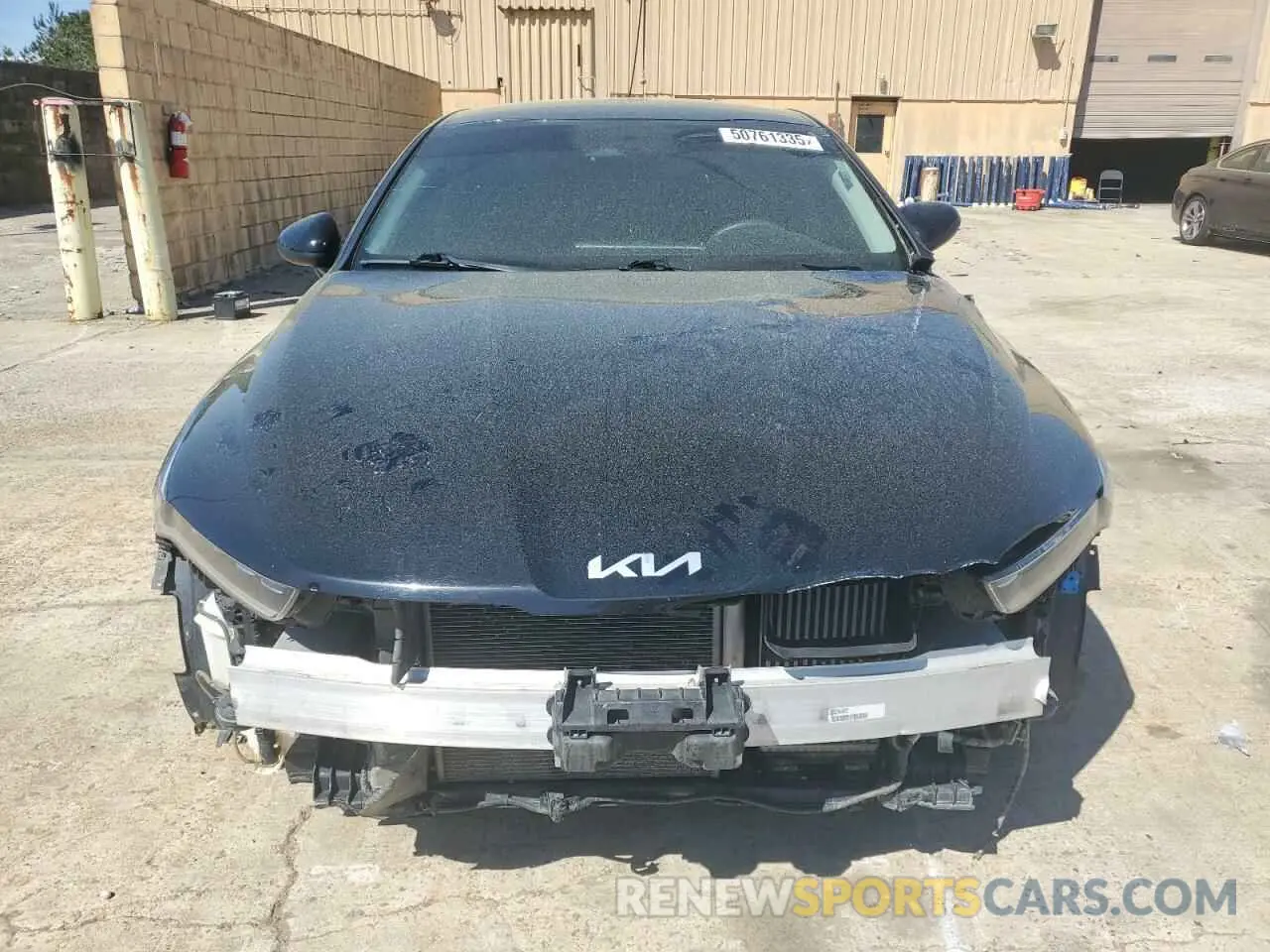 5 fotografías del automóvil dañado 5XXG14J27NG142547 KIA K5 2022