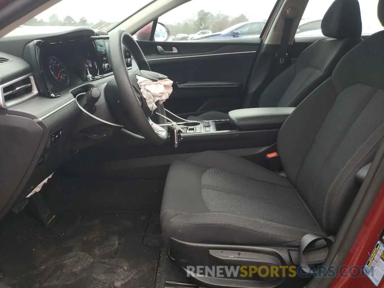 7 fotografías del automóvil dañado 5XXG14J27NG143049 KIA K5 2022