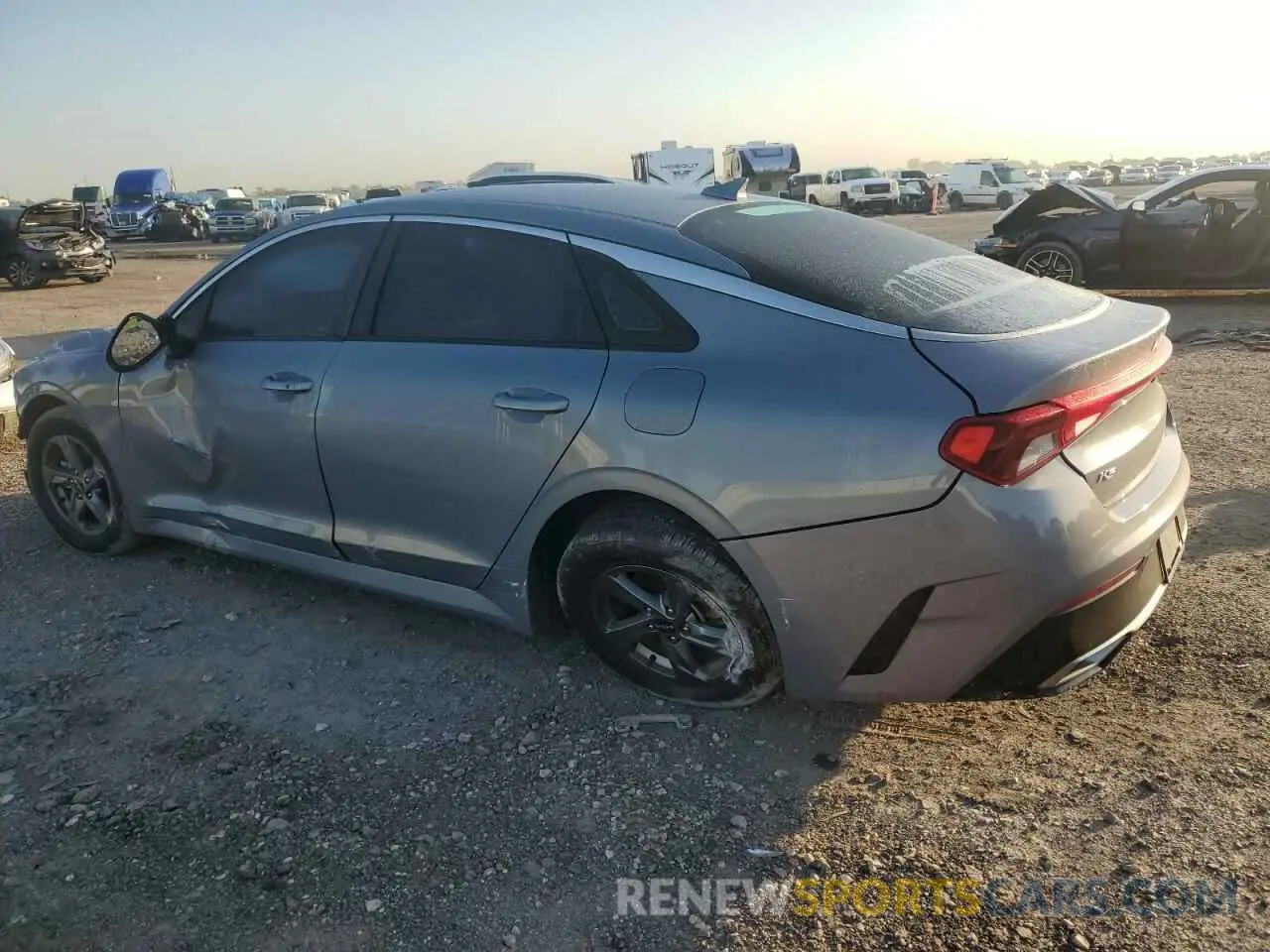 2 fotografías del automóvil dañado 5XXG14J27NG150910 KIA K5 2022