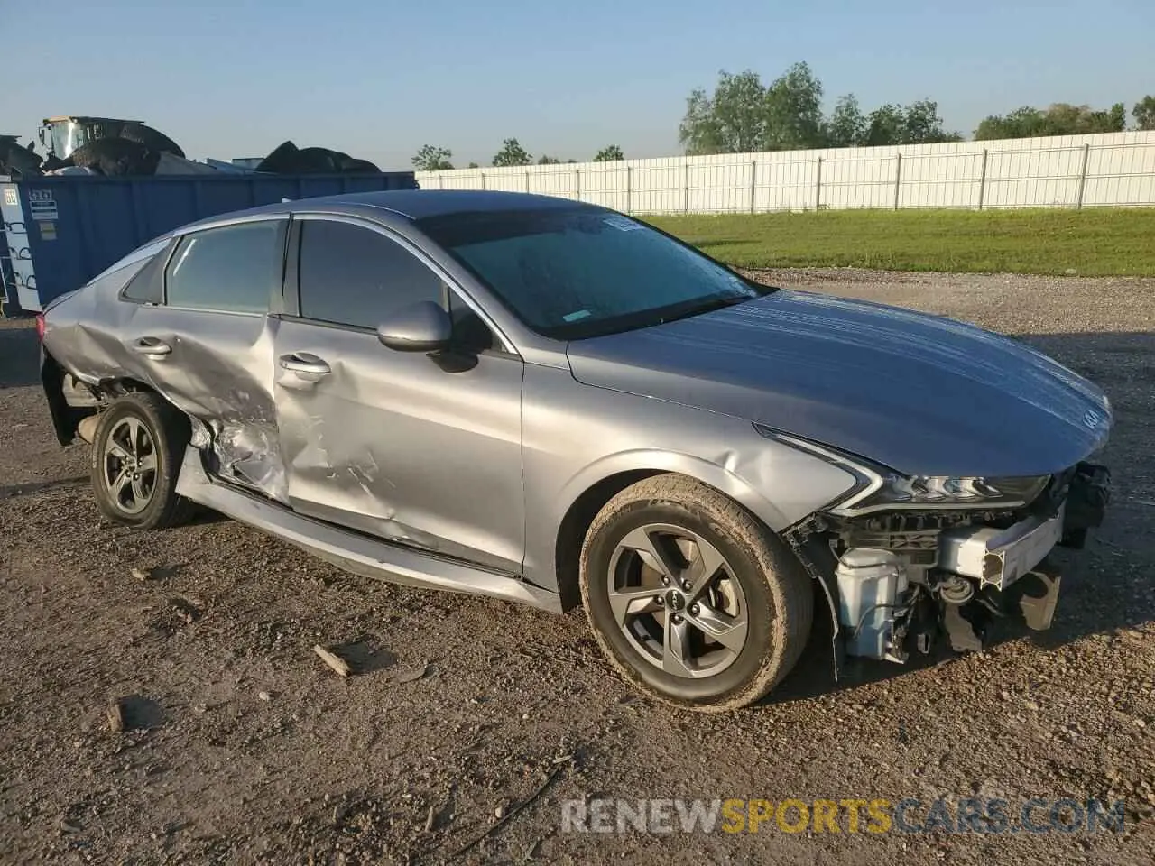 4 fotografías del automóvil dañado 5XXG14J27NG150910 KIA K5 2022
