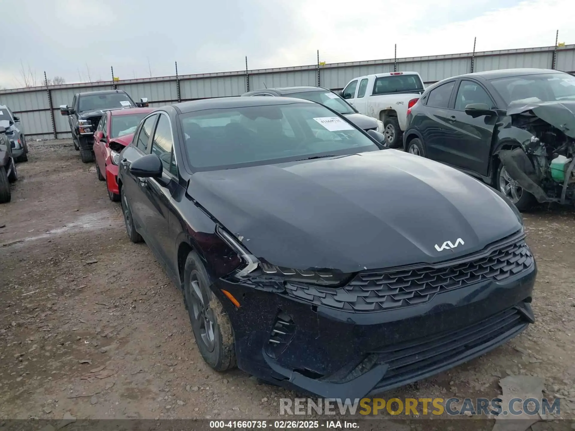 1 fotografías del automóvil dañado 5XXG14J28NG121187 KIA K5 2022