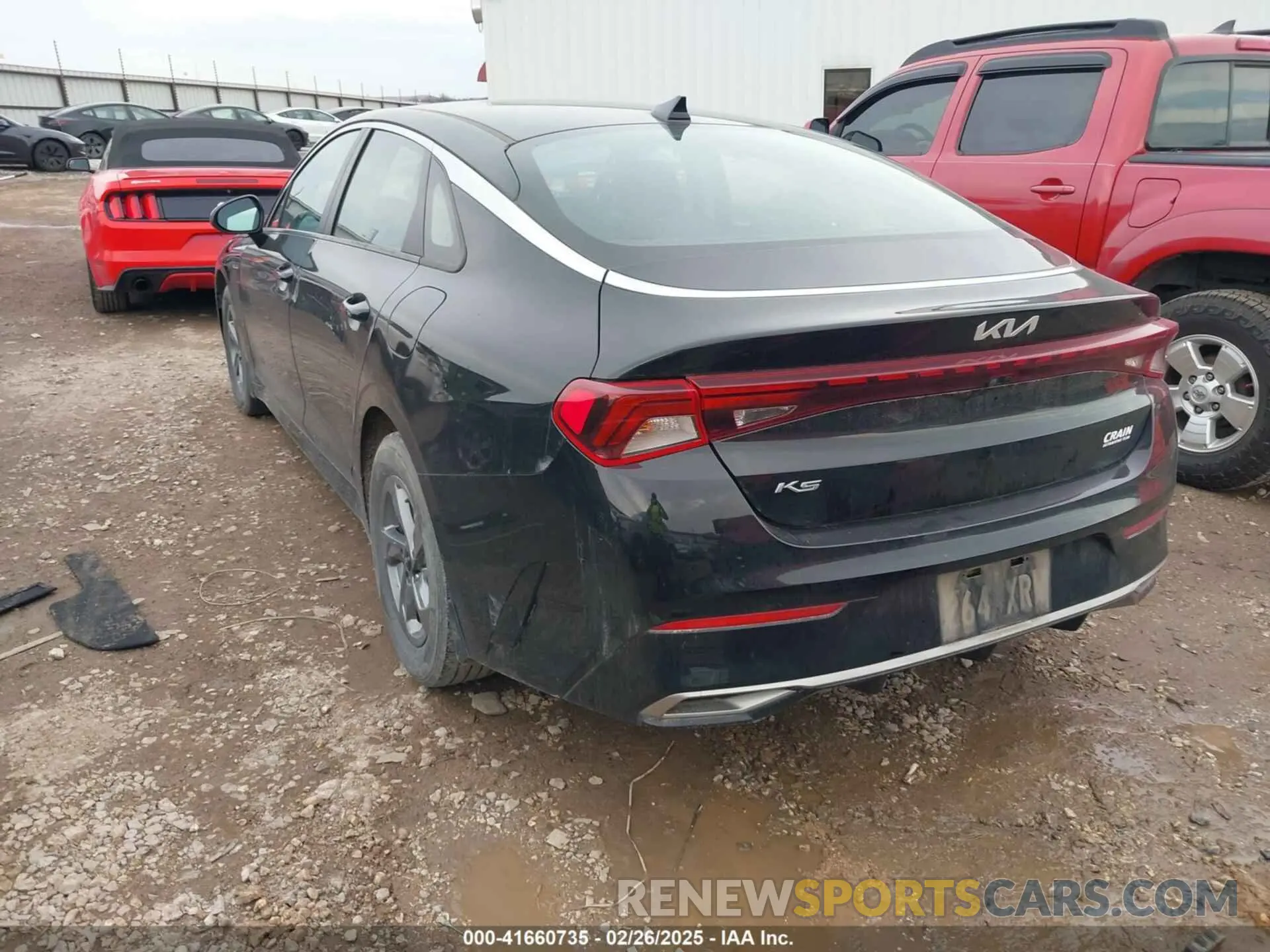 3 fotografías del automóvil dañado 5XXG14J28NG121187 KIA K5 2022