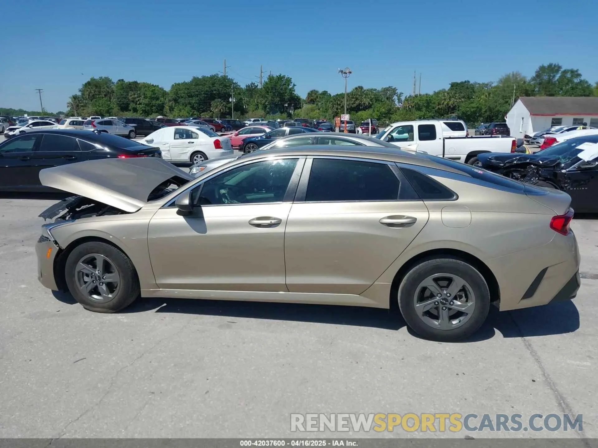 14 fotografías del automóvil dañado 5XXG14J29NG083274 KIA K5 2022