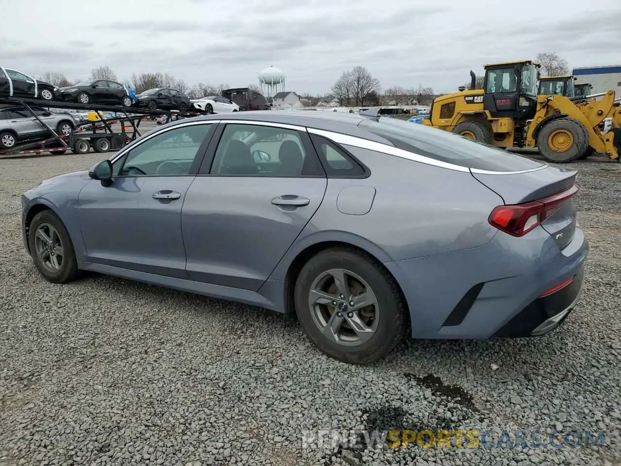 2 fotografías del automóvil dañado 5XXG14J29NG100350 KIA K5 2022