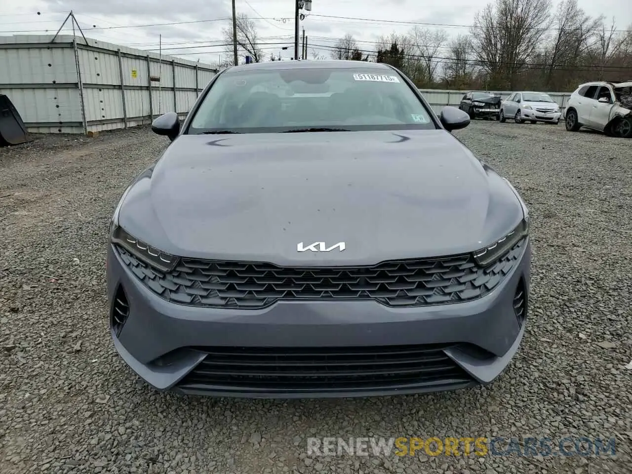 5 fotografías del automóvil dañado 5XXG14J29NG100350 KIA K5 2022