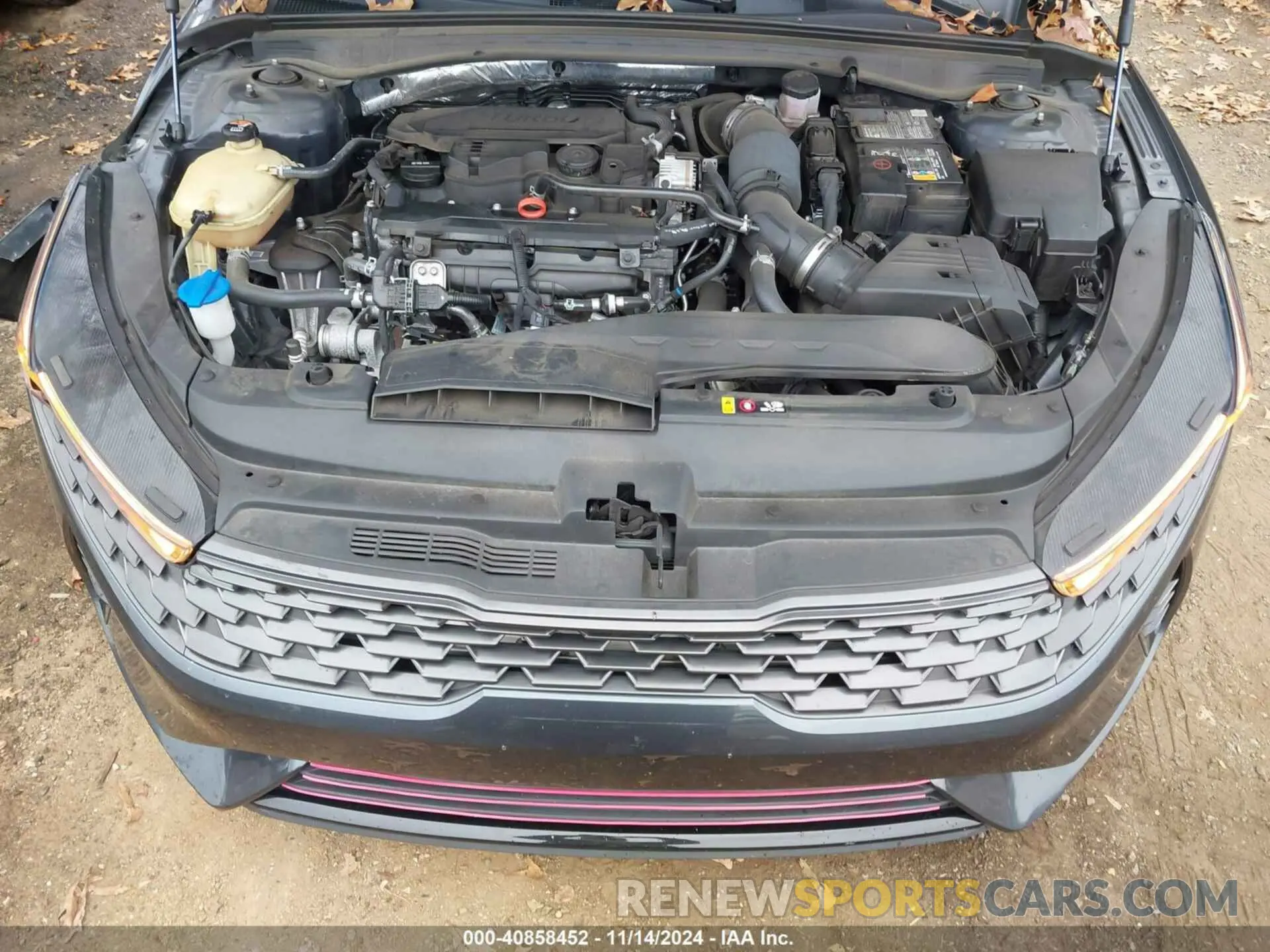 10 fotografías del automóvil dañado 5XXG14J29NG103457 KIA K5 2022