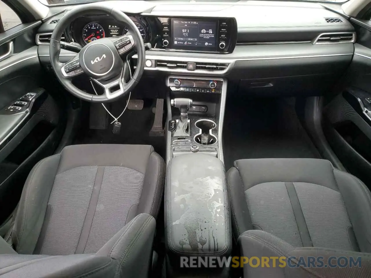 8 fotografías del automóvil dañado 5XXG14J29NG160628 KIA K5 2022