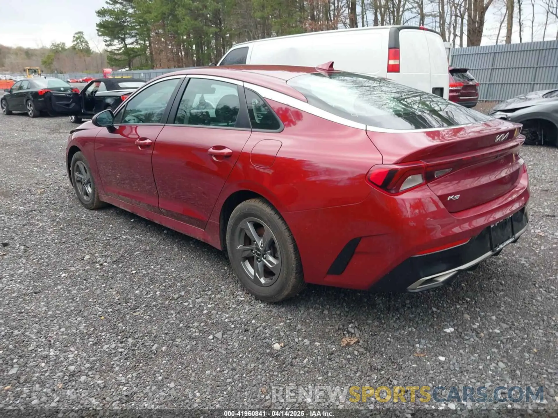 3 fotografías del automóvil dañado 5XXG14J2XNG103712 KIA K5 2022