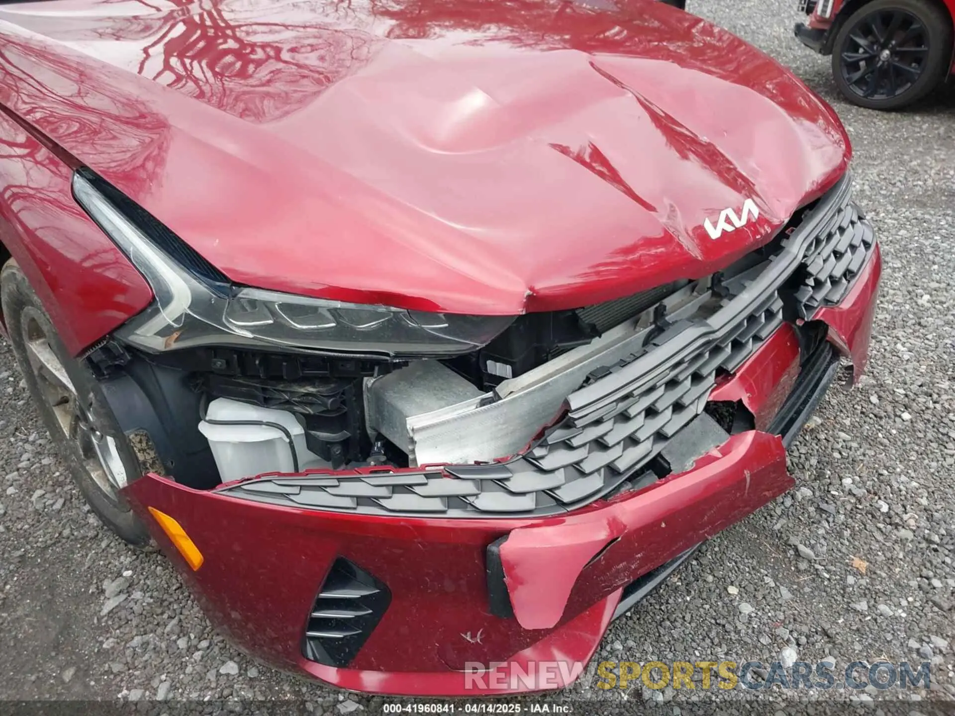 6 fotografías del automóvil dañado 5XXG14J2XNG103712 KIA K5 2022