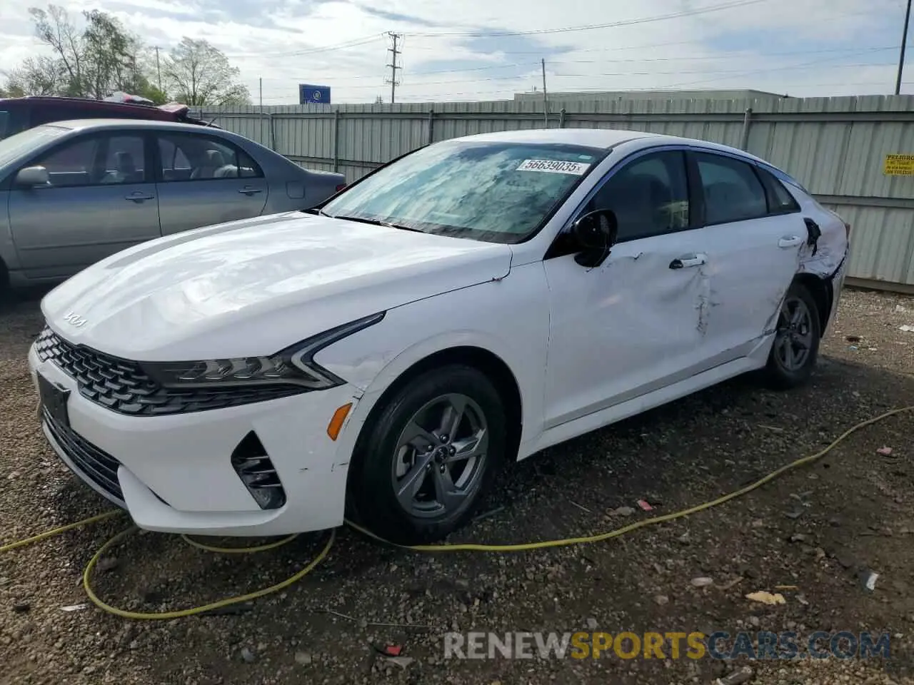 1 fotografías del automóvil dañado 5XXG14J2XNG141568 KIA K5 2022