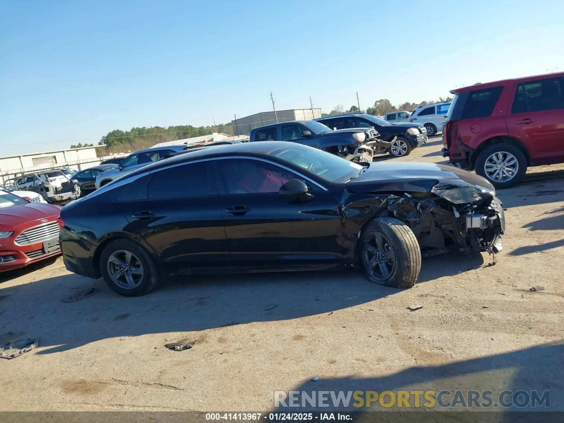 12 fotografías del automóvil dañado 5XXG24J23NG123927 KIA K5 2022