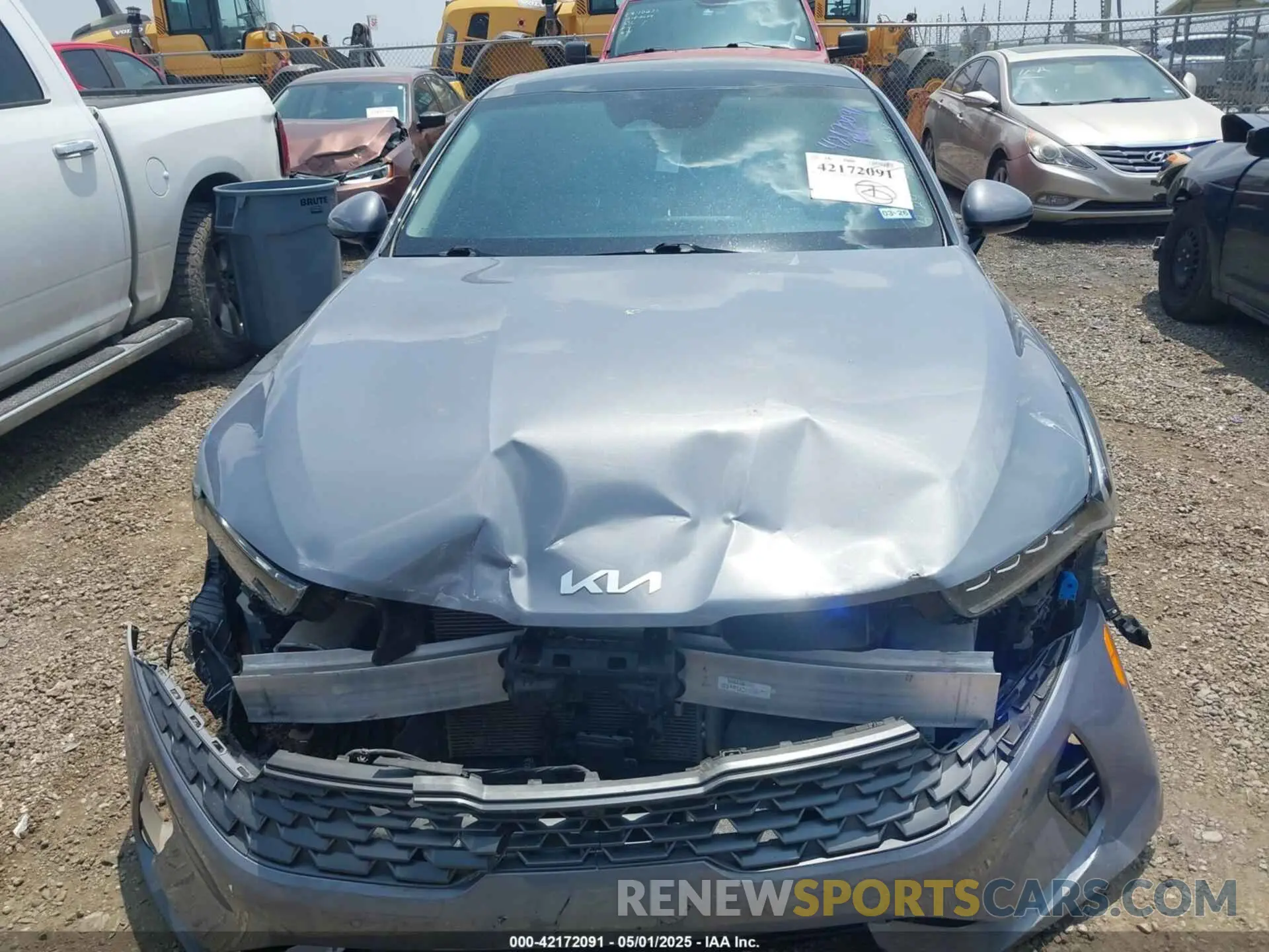 12 fotografías del automóvil dañado 5XXG34J21NG151822 KIA K5 2022