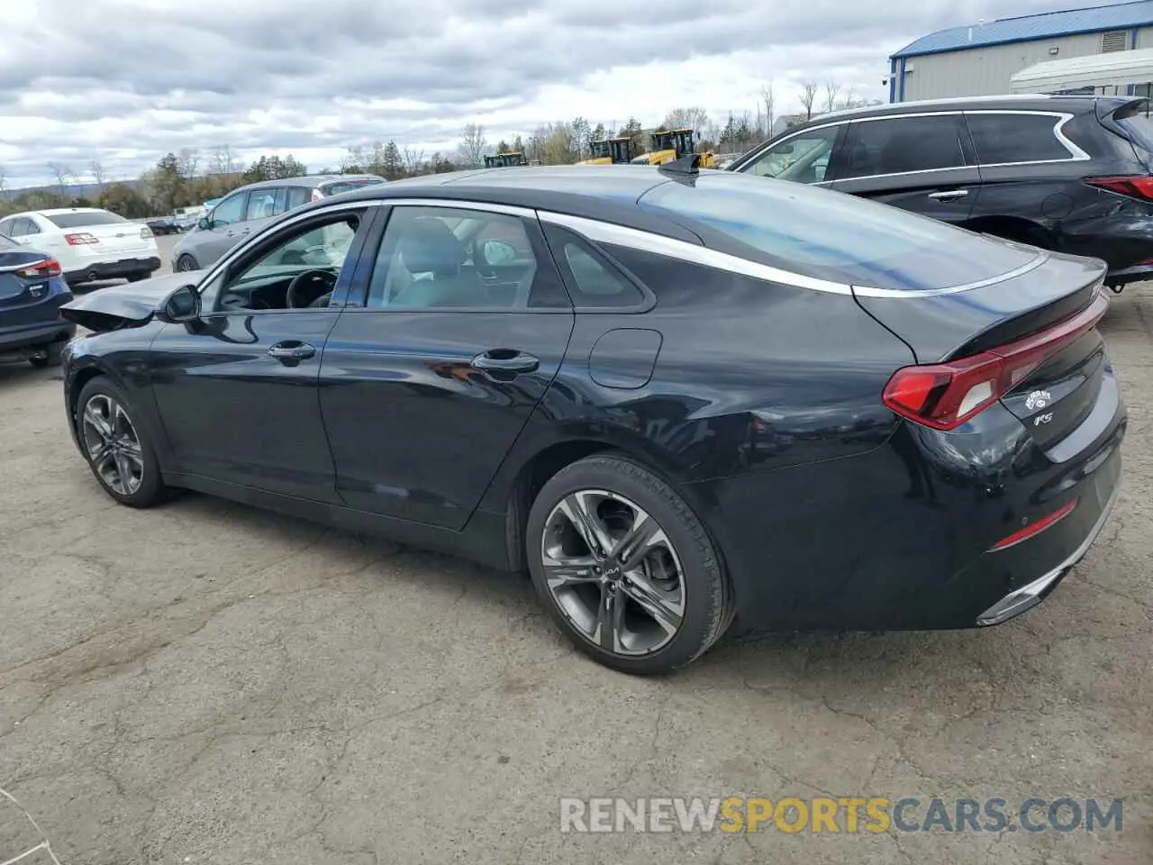 2 fotografías del automóvil dañado 5XXG34J23NG148985 KIA K5 2022