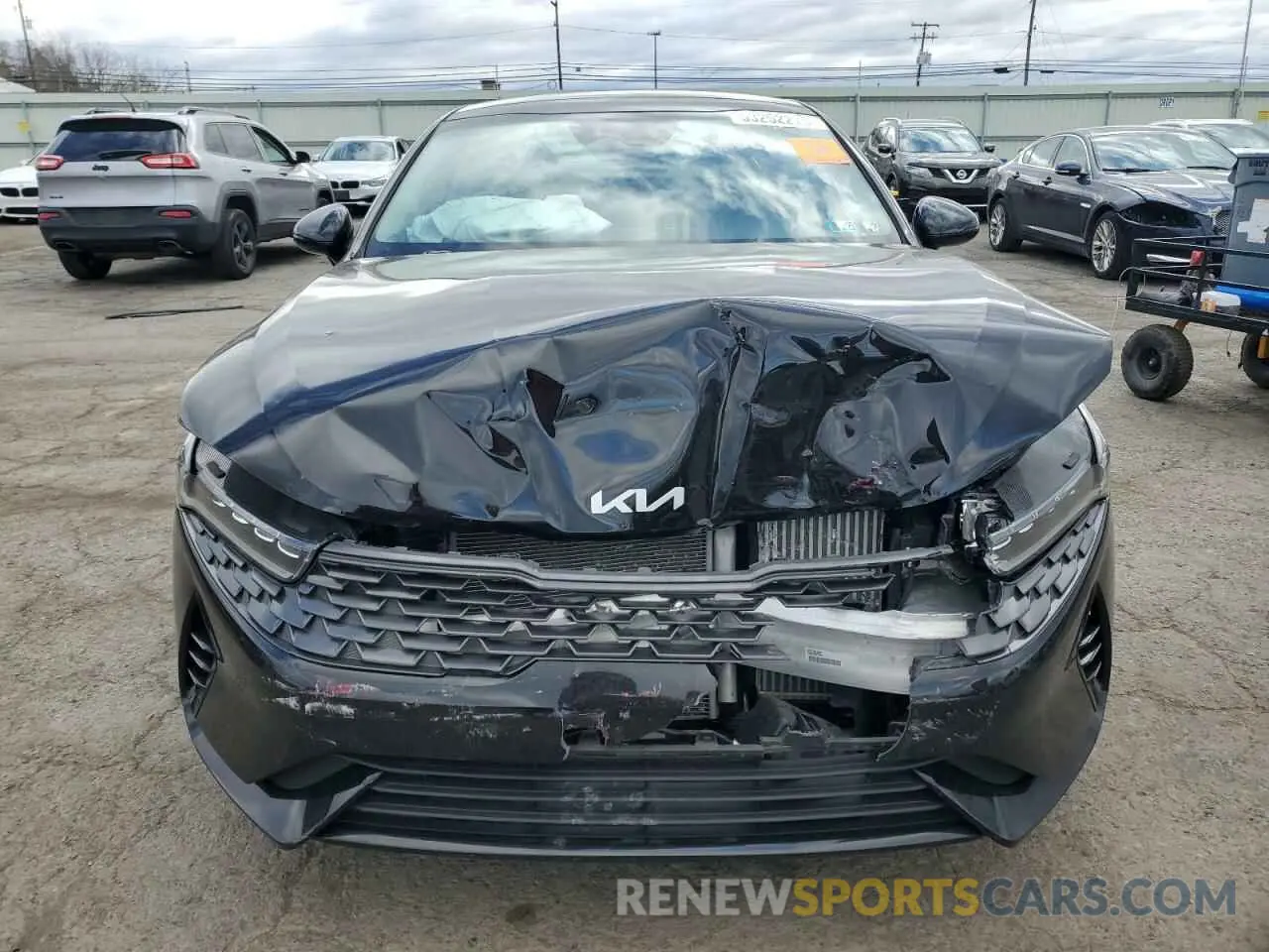5 fotografías del automóvil dañado 5XXG34J23NG148985 KIA K5 2022