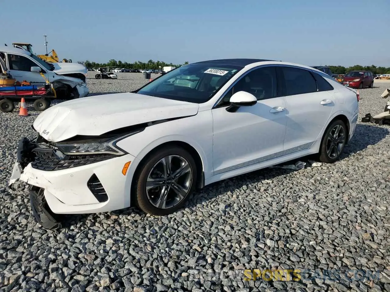 1 fotografías del automóvil dañado 5XXG34J28NG102830 KIA K5 2022