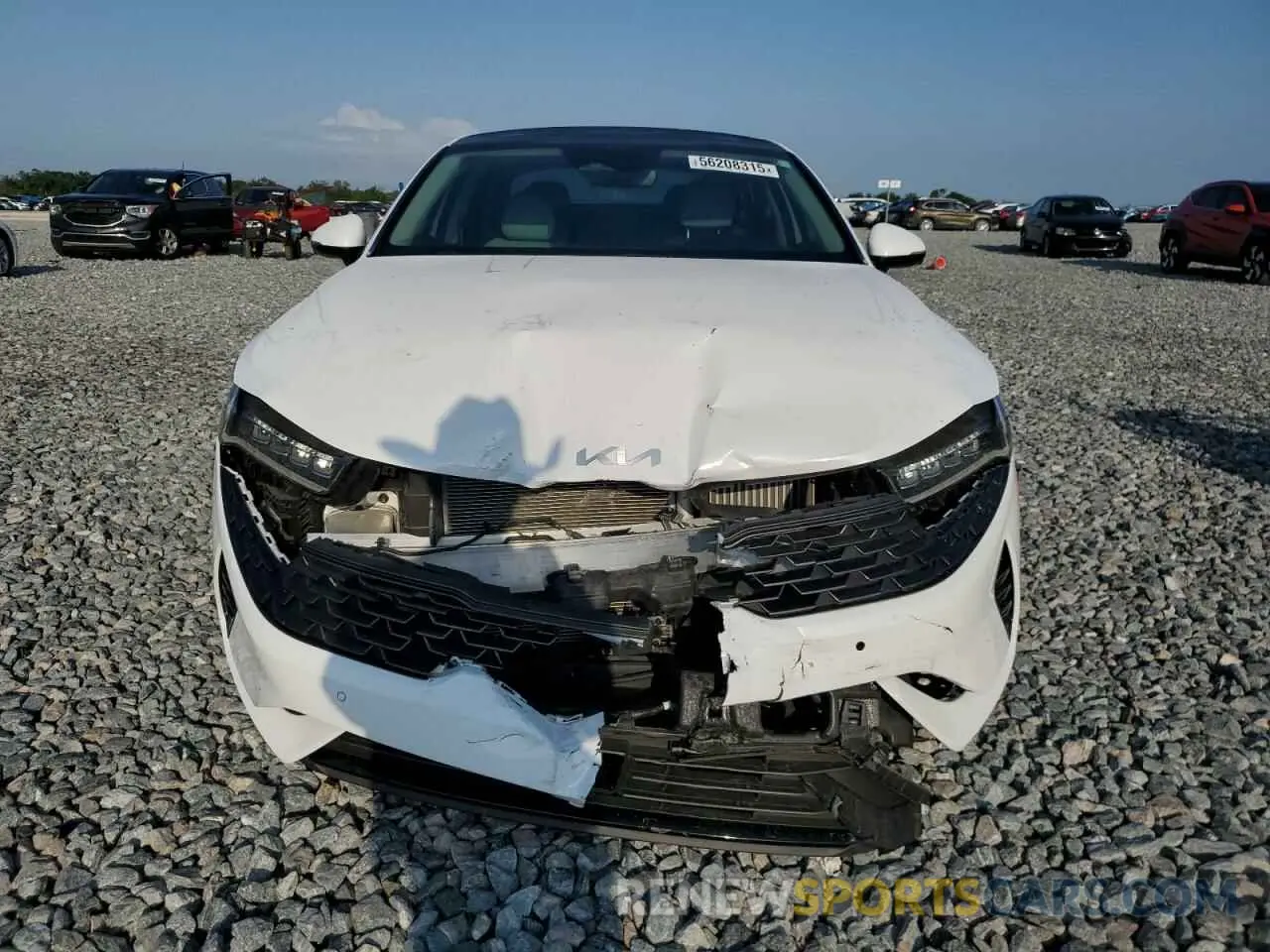5 fotografías del automóvil dañado 5XXG34J28NG102830 KIA K5 2022