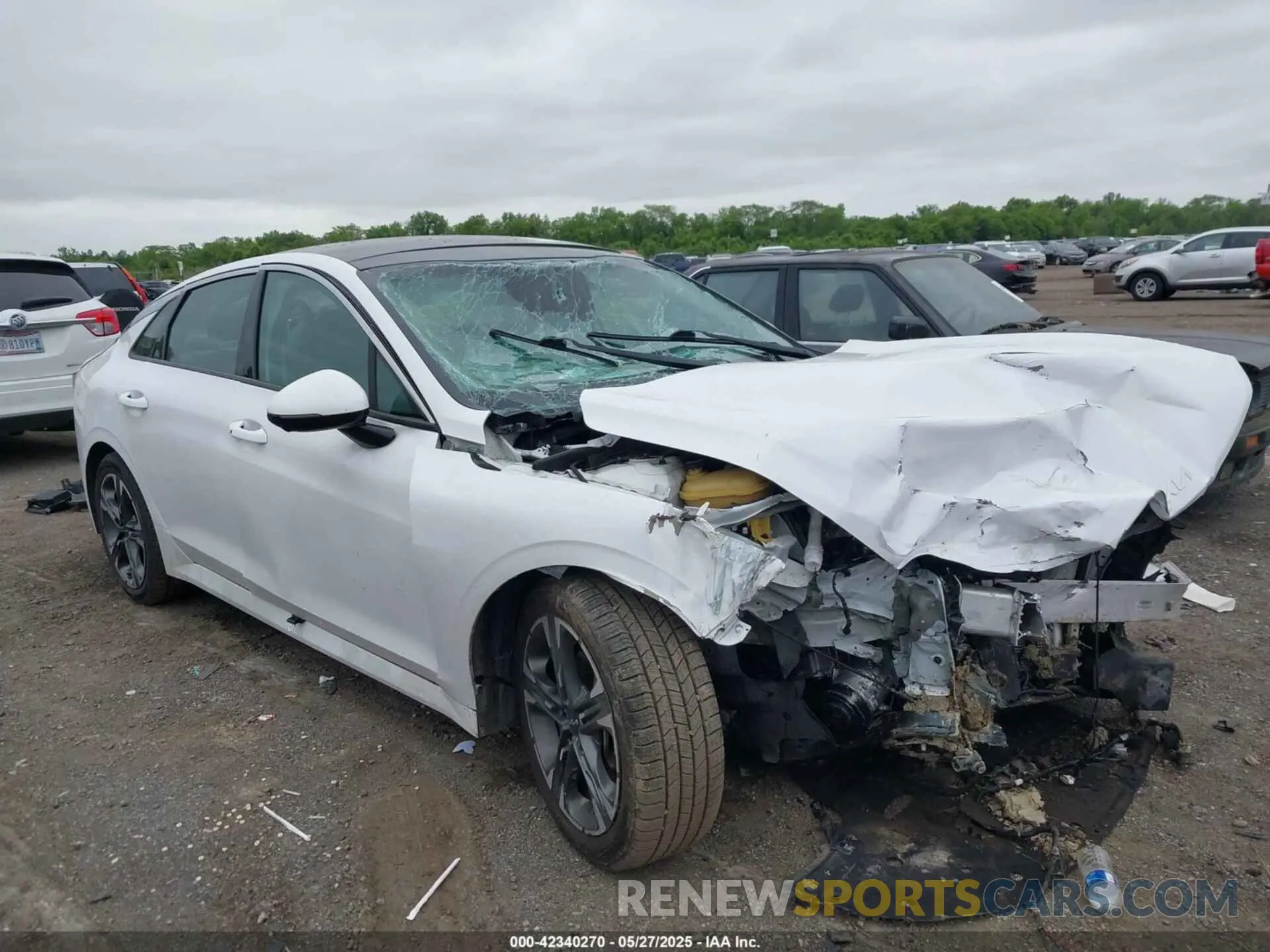 1 fotografías del automóvil dañado 5XXG34J28NG105792 KIA K5 2022