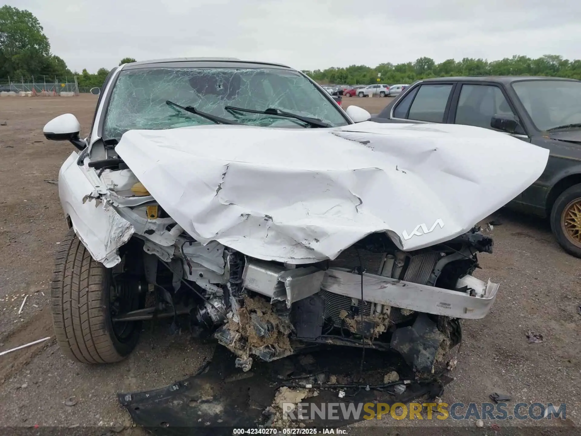 6 fotografías del automóvil dañado 5XXG34J28NG105792 KIA K5 2022
