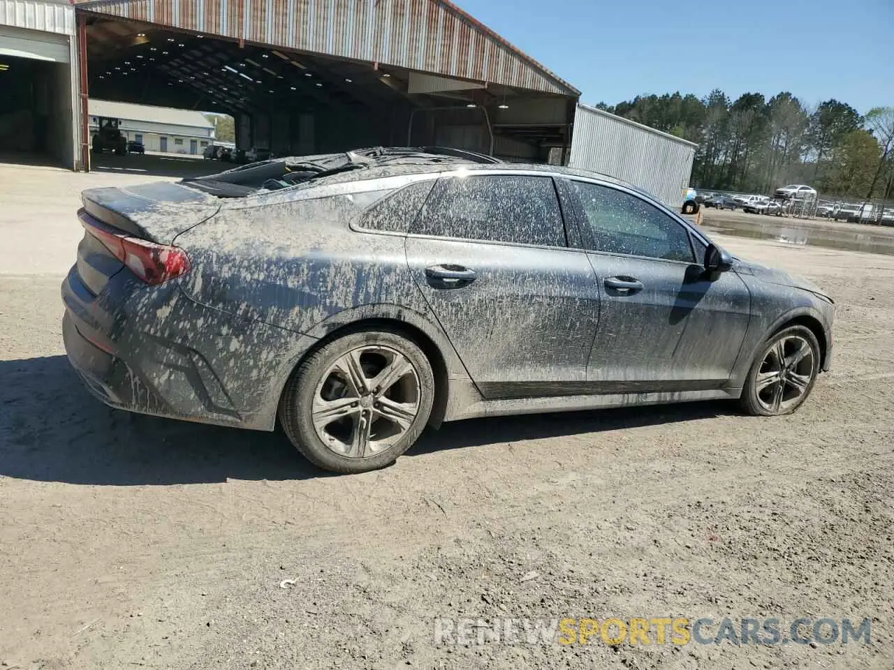 3 fotografías del automóvil dañado 5XXG34J2XNG142746 KIA K5 2022