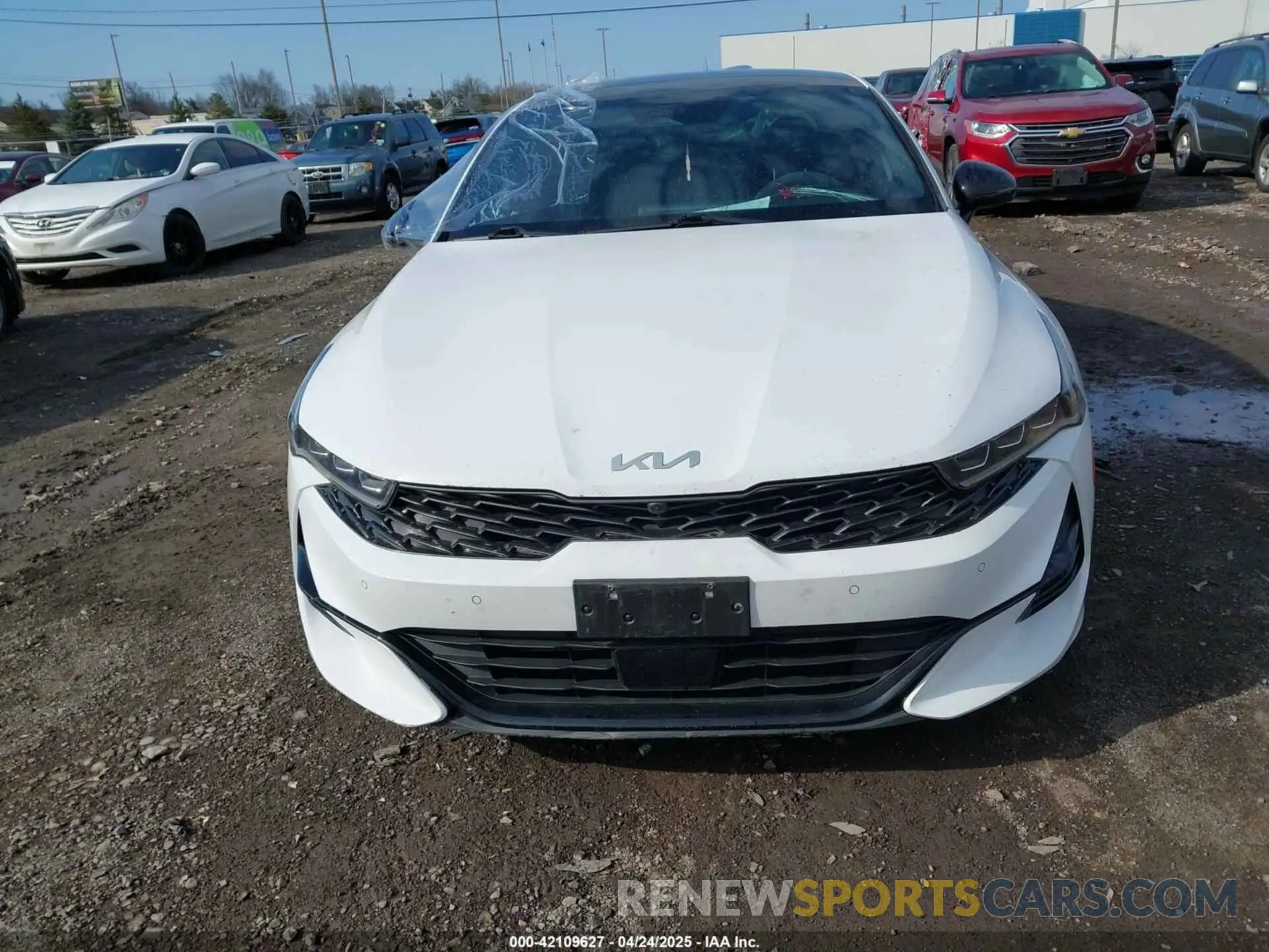 12 fotografías del automóvil dañado 5XXG44J80NG134348 KIA K5 2022