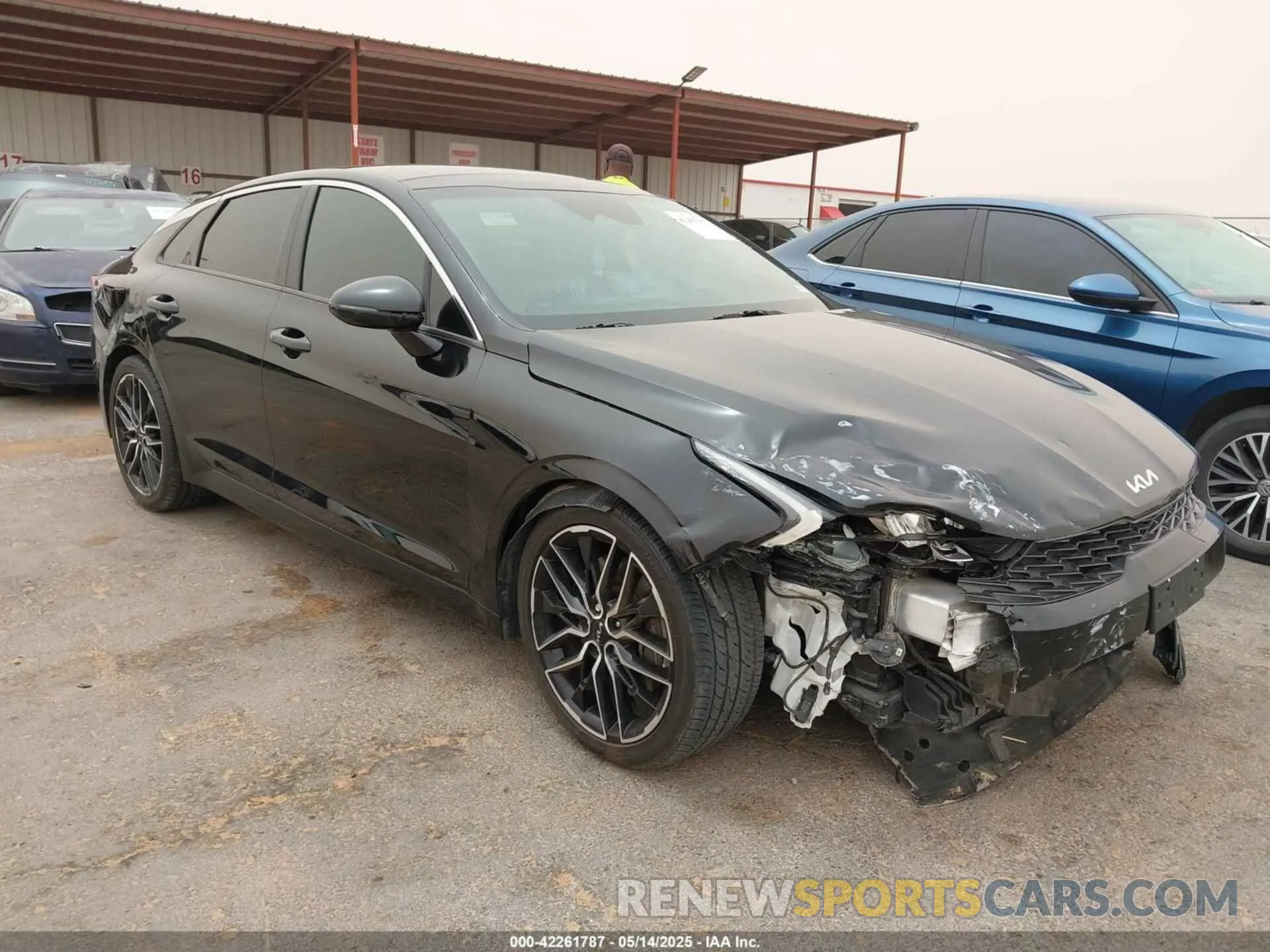 1 fotografías del automóvil dañado 5XXG44J83NG154125 KIA K5 2022