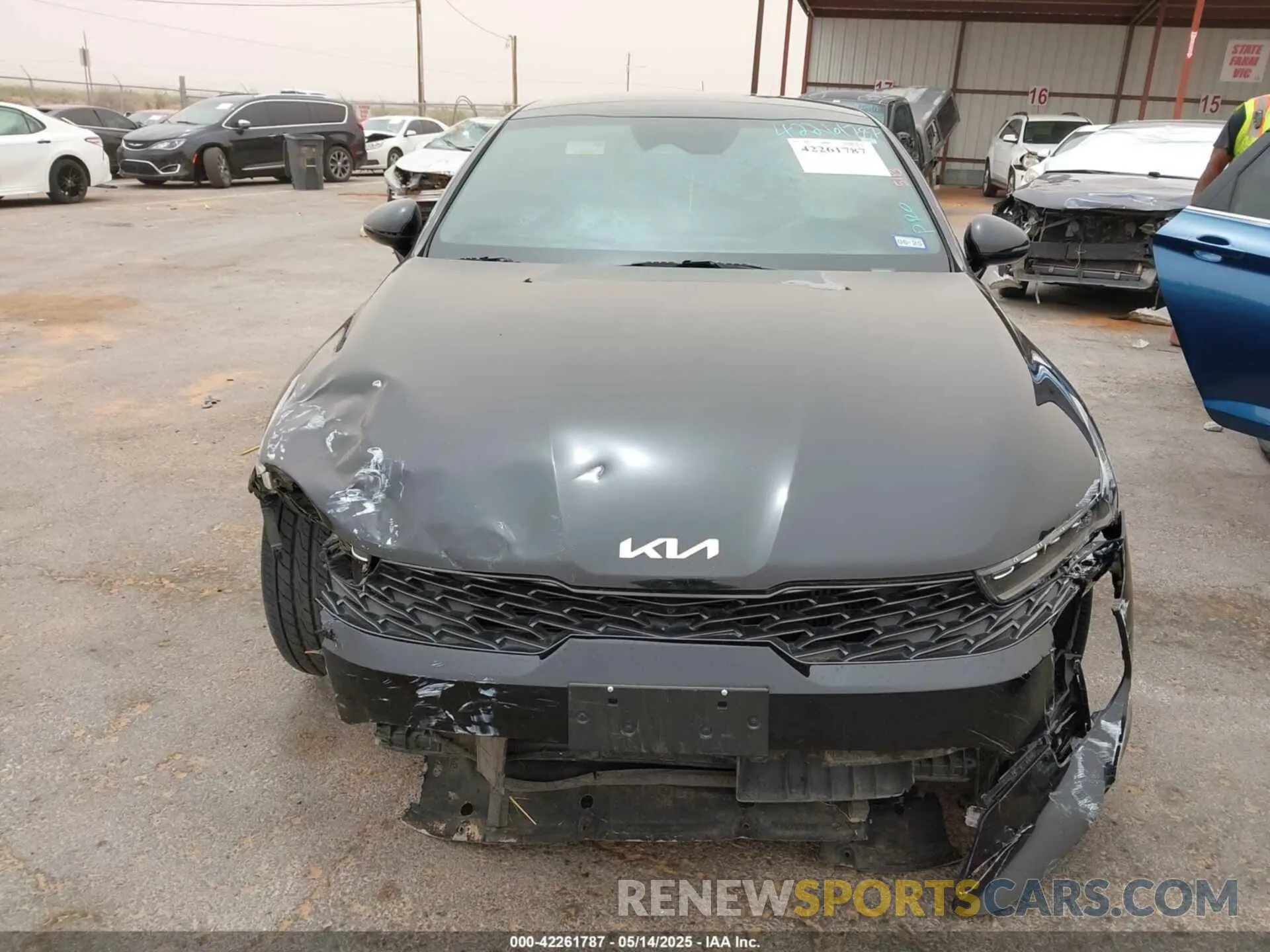 12 fotografías del automóvil dañado 5XXG44J83NG154125 KIA K5 2022