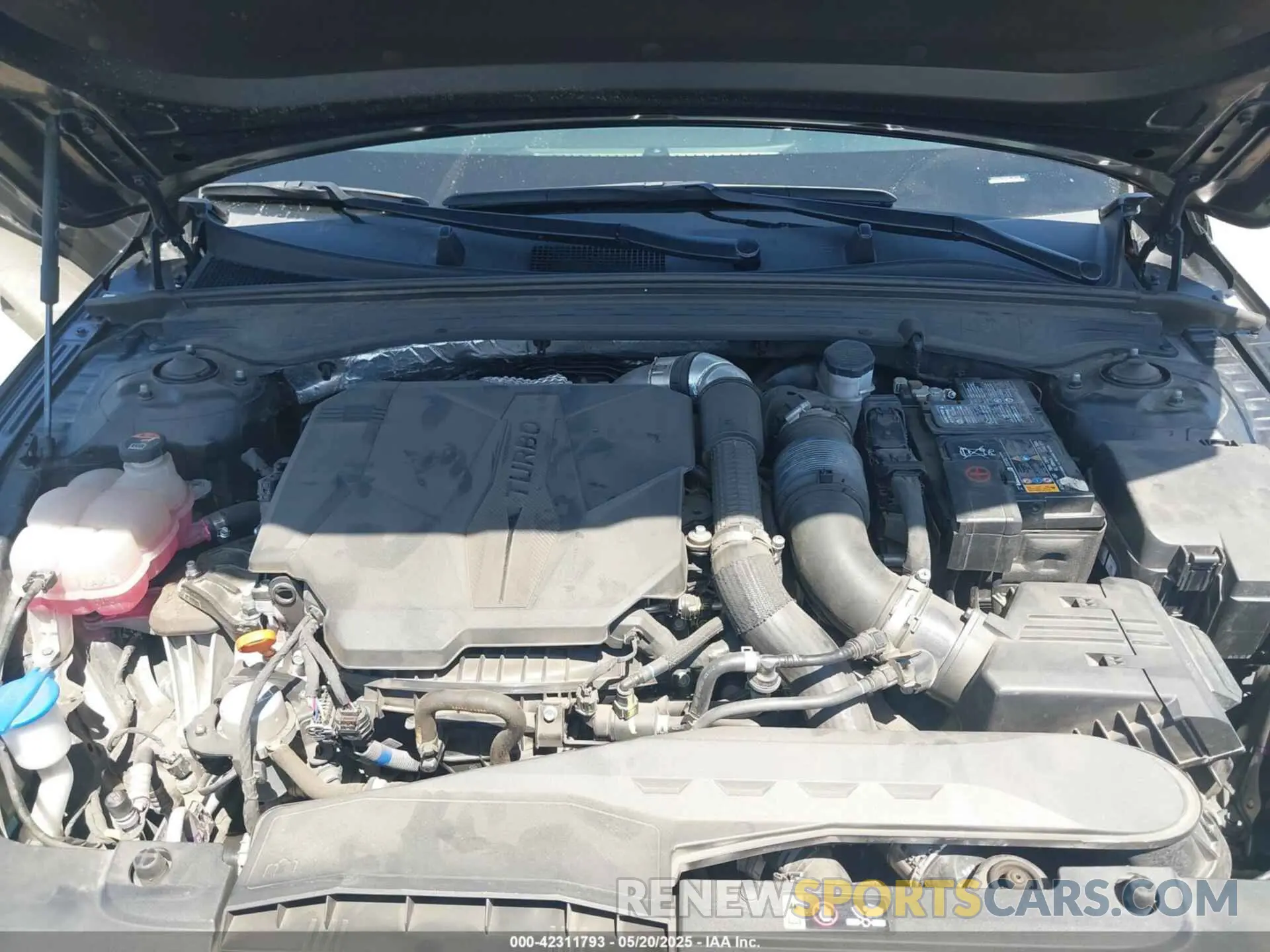 10 fotografías del automóvil dañado 5XXG44J8XNG134258 KIA K5 2022