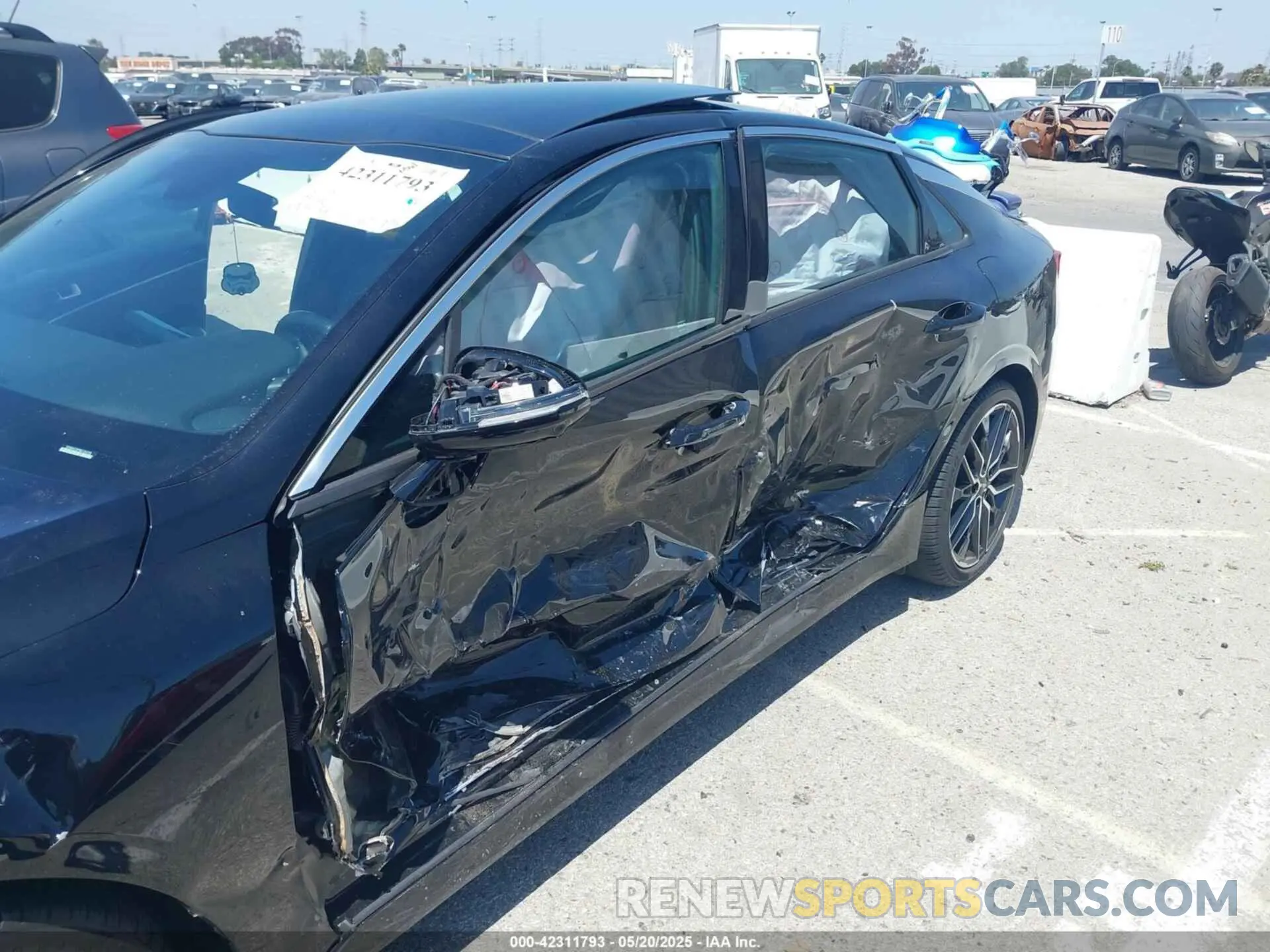6 fotografías del automóvil dañado 5XXG44J8XNG134258 KIA K5 2022
