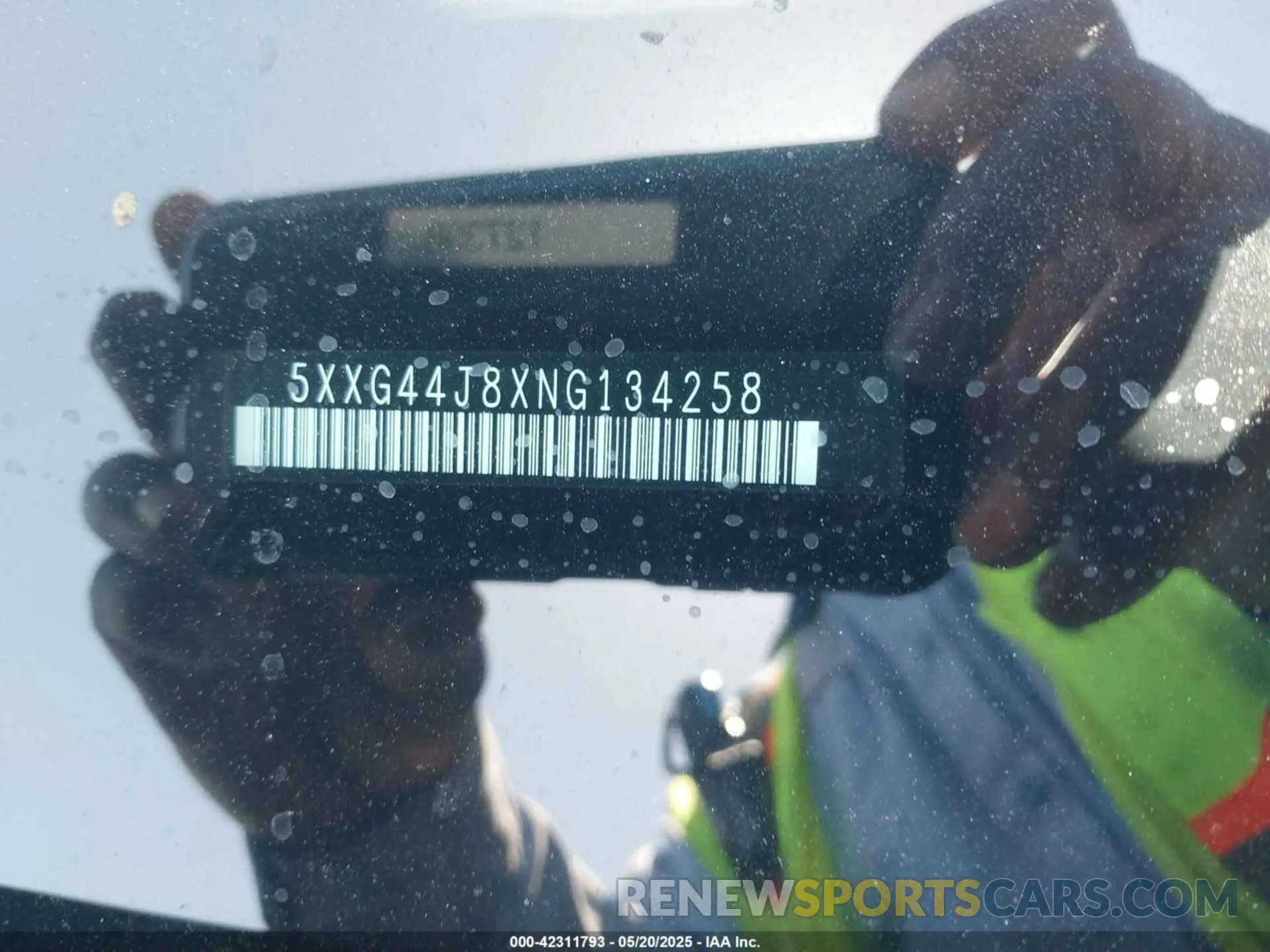 9 fotografías del automóvil dañado 5XXG44J8XNG134258 KIA K5 2022